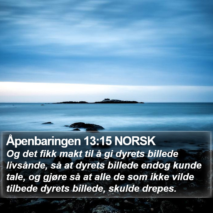 Åpenbaringen 13:15 NORSK Bible Study