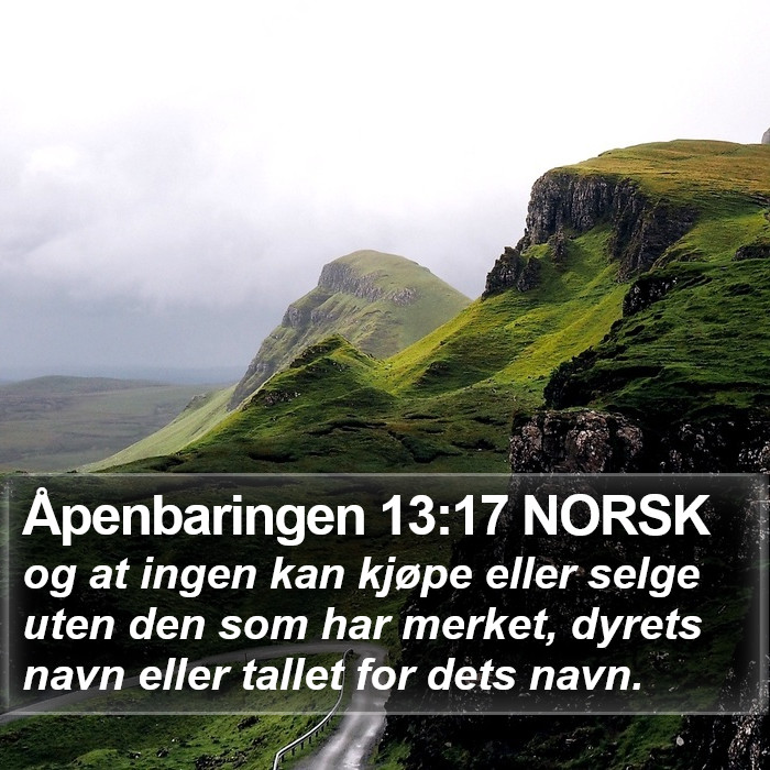 Åpenbaringen 13:17 NORSK Bible Study