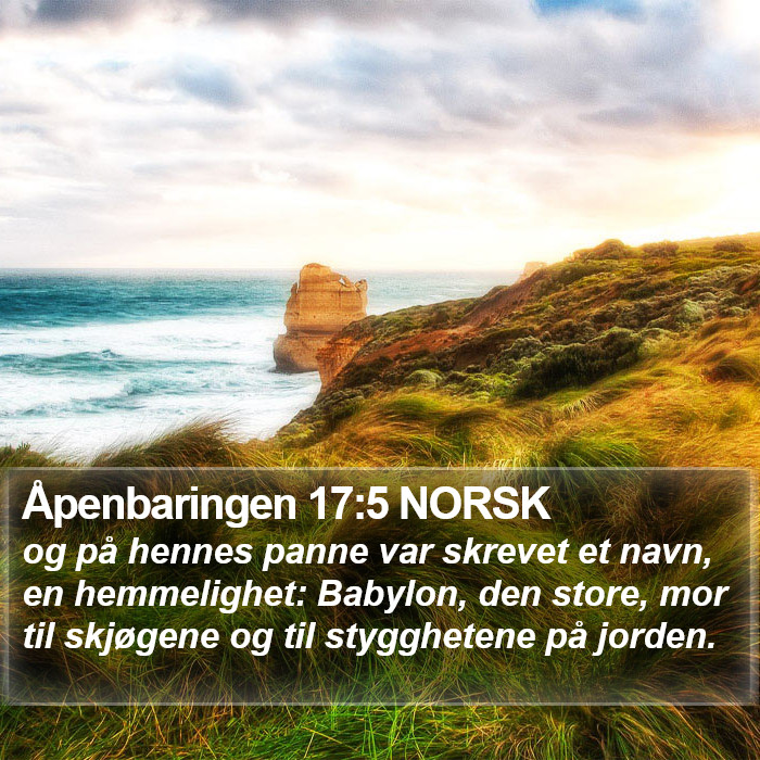 Åpenbaringen 17:5 NORSK Bible Study