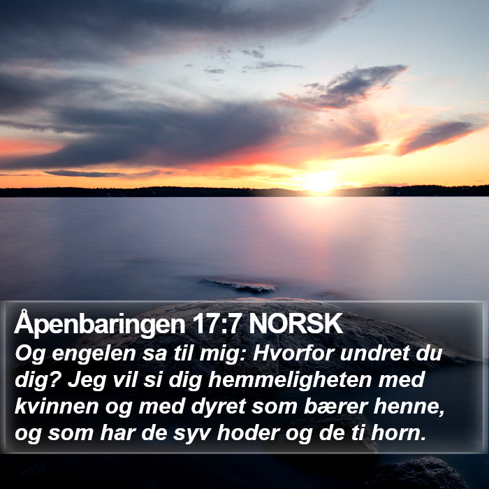 Åpenbaringen 17:7 NORSK Bible Study