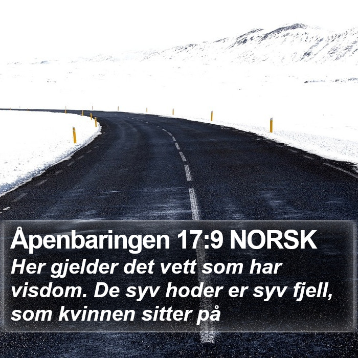 Åpenbaringen 17:9 NORSK Bible Study
