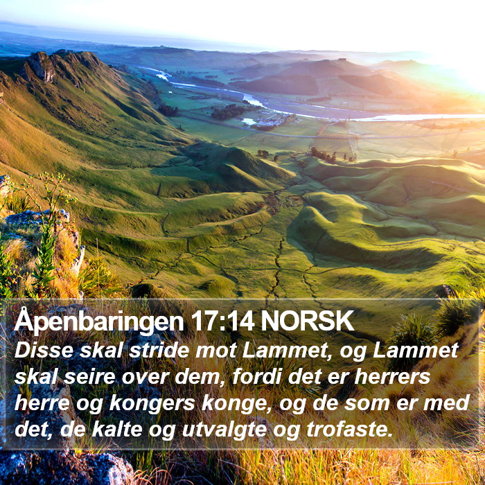 Åpenbaringen 17:14 NORSK Bible Study