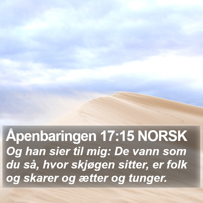Åpenbaringen 17:15 NORSK Bible Study
