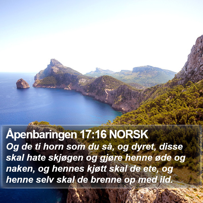 Åpenbaringen 17:16 NORSK Bible Study