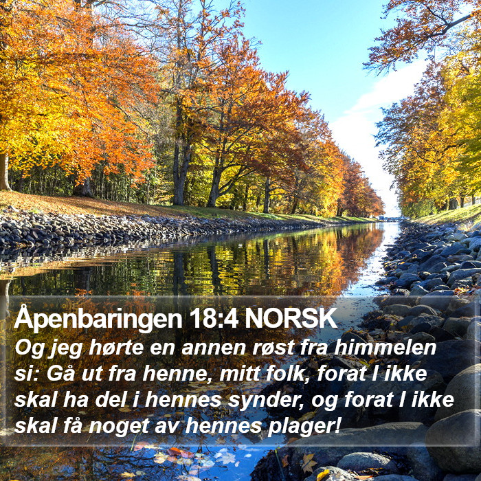 Åpenbaringen 18:4 NORSK Bible Study