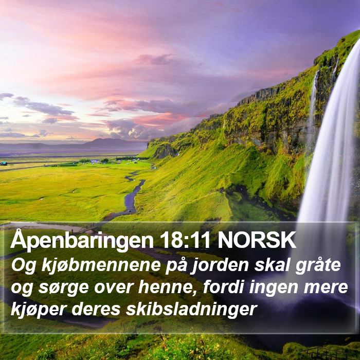 Åpenbaringen 18:11 NORSK Bible Study