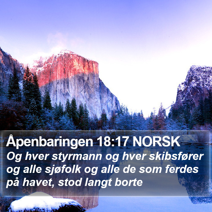 Åpenbaringen 18:17 NORSK Bible Study