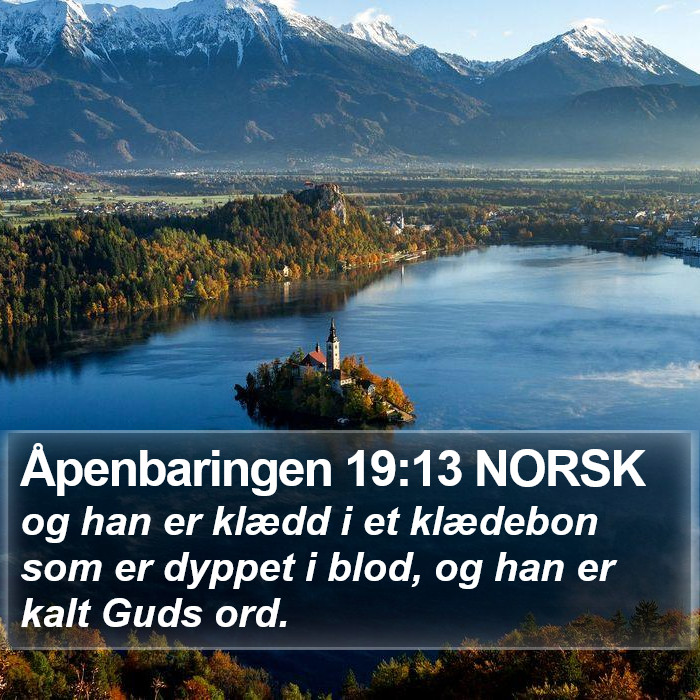 Åpenbaringen 19:13 NORSK Bible Study