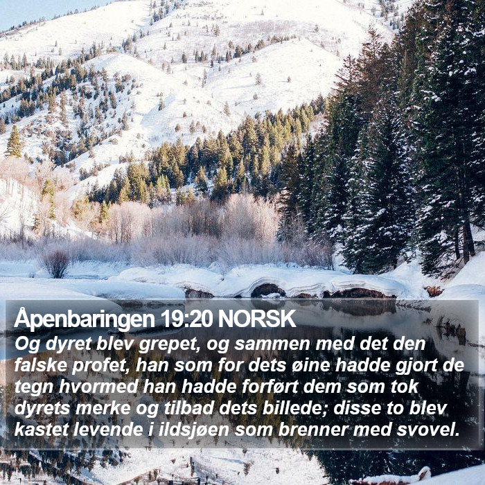 Åpenbaringen 19:20 NORSK Bible Study
