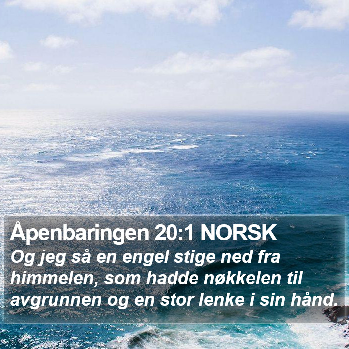 Åpenbaringen 20:1 NORSK Bible Study