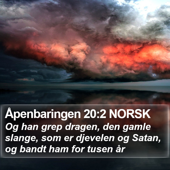 Åpenbaringen 20:2 NORSK Bible Study