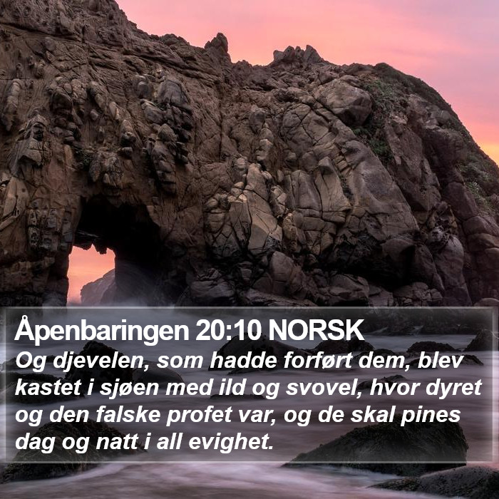 Åpenbaringen 20:10 NORSK Bible Study