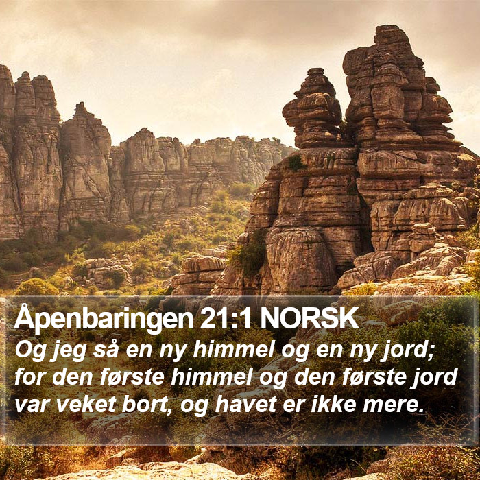 Åpenbaringen 21:1 NORSK Bible Study