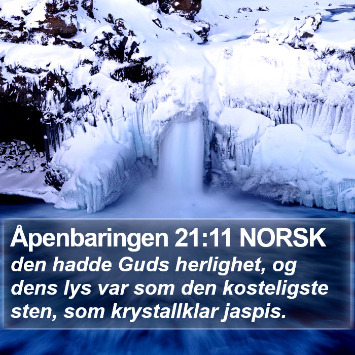 Åpenbaringen 21:11 NORSK Bible Study