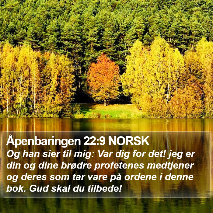 Åpenbaringen 22:9 NORSK Bible Study